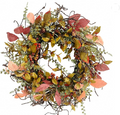 26-Inch Wild Harvest Fall Wreath — Grapevine Decor