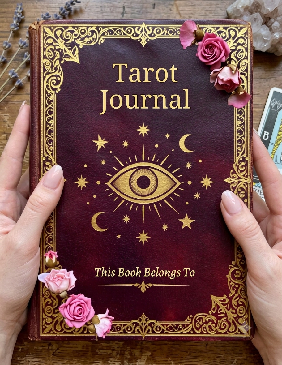The Tarot Journal — Digital Reading Log with Card Meanings, Spreads & Yearly Tracker