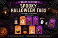 Cute Halloween Gift Tags – Classic Collection – Printable & Editable